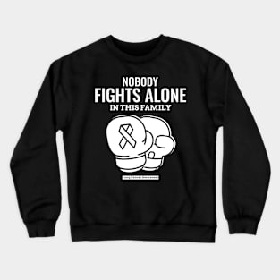 Lung Cancer Awareness Crewneck Sweatshirt